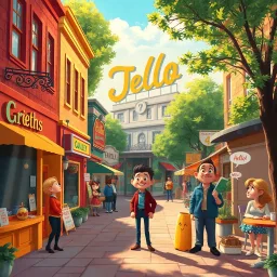 Whose Hello Is It Anyway? - Text-based game