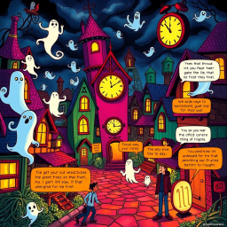 Hello, Whose Ghost Is It Anyway? - Text-based game