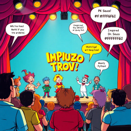 Improv Royale - Text-based game