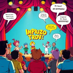 Improv Royale - Text-based game