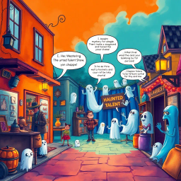 Hello, Whose Ghost Is It Anyway? - Text-based game