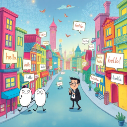 Whose Hello Is It Anyway? - Text-based game