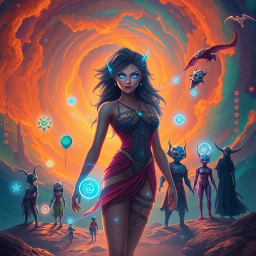 Quest for the Quasar - Text-based game