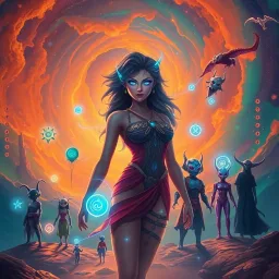 Quest for the Quasar - Text-based game