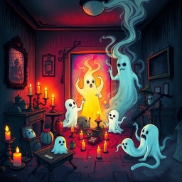 Hello, Whose Ghost Is It Anyway? - Text-based game