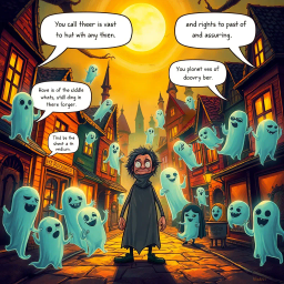 Hello, Whose Ghost is It Anyway? - Text-based game