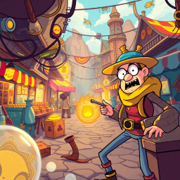 Relic Rumble: Whose Is It Anyway? - Text-based game