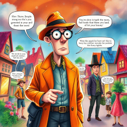 Whose Hello Is It Anyway? - Text-based game