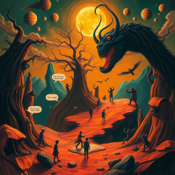 Whose Nightmare Is It Anyway? - Text-based game