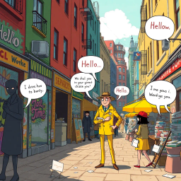 Whose Hello Is It Anyway? - Text-based game