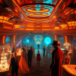 Murder at the Intergalactic Gala - Text-based game