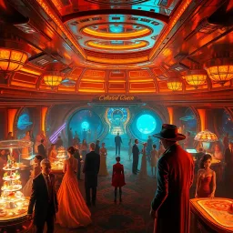 Murder at the Intergalactic Gala - Text-based game