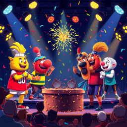 Whose Mascot is It Anyway? - Text-based game