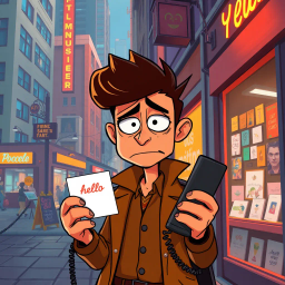 Whose Hello is it Anyway? - Text-based game