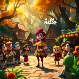 Whose Hello Is It Anyway? - Text-based game