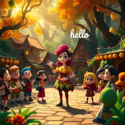 Whose Hello Is It Anyway? - Text-based game