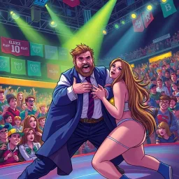 Wrestle the Unexpected - Text-based game