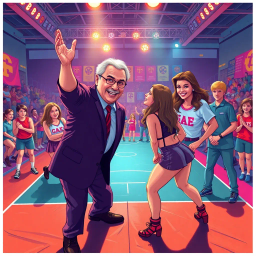 WrestleMyWay: Academic Showdown - Text-based game