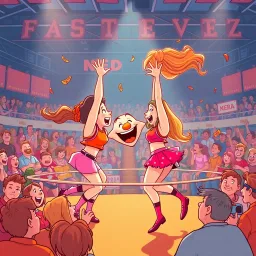 Wrestle My Way Out - Text-based game