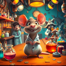 Lab Rats: Whose Lab Is It Anyway? - Text-based game