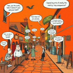 Whose Hello is it Anyway? - Text-based game