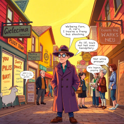 Whose Hello Is It Anyway? - Text-based game