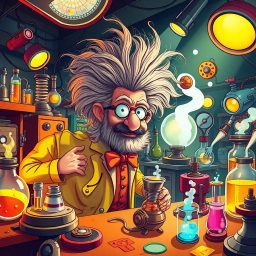 Whose Lab Is It Anyway? - Text-based game