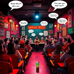 Whose Hello Is It Anyway? - Text-based game