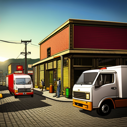 Kei Truck King - Text-based game