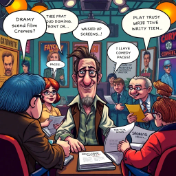 Whose Plot Is It Anyway? - Text-based game