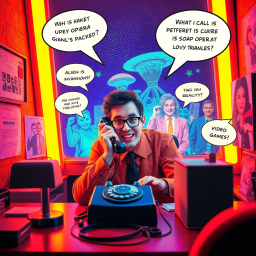 Whose Hello Is It Anyway? - Text-based game