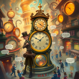 Chrono-Cipher: The Time Thief's Dilemma - Text-based game