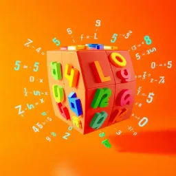 Spinning Cube: The Math Puzzle Game - Text-based game
