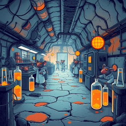 Lab Rats: Whose Lab Is It Anyway? - Text-based game