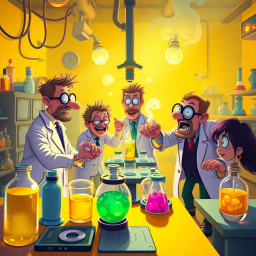Whose Lab Is It Anyway? - Text-based game