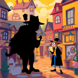 Whose Shadow Is This, Anyway? - Text-based game