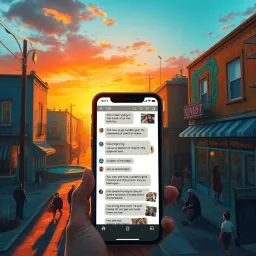Whose Phone Is This, Anyway? - Text-based game