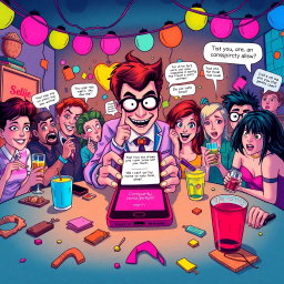 Whose Phone Is This, Anyway? - Text-based game