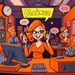 Whose Hello Is It Anyway? - Text-based game