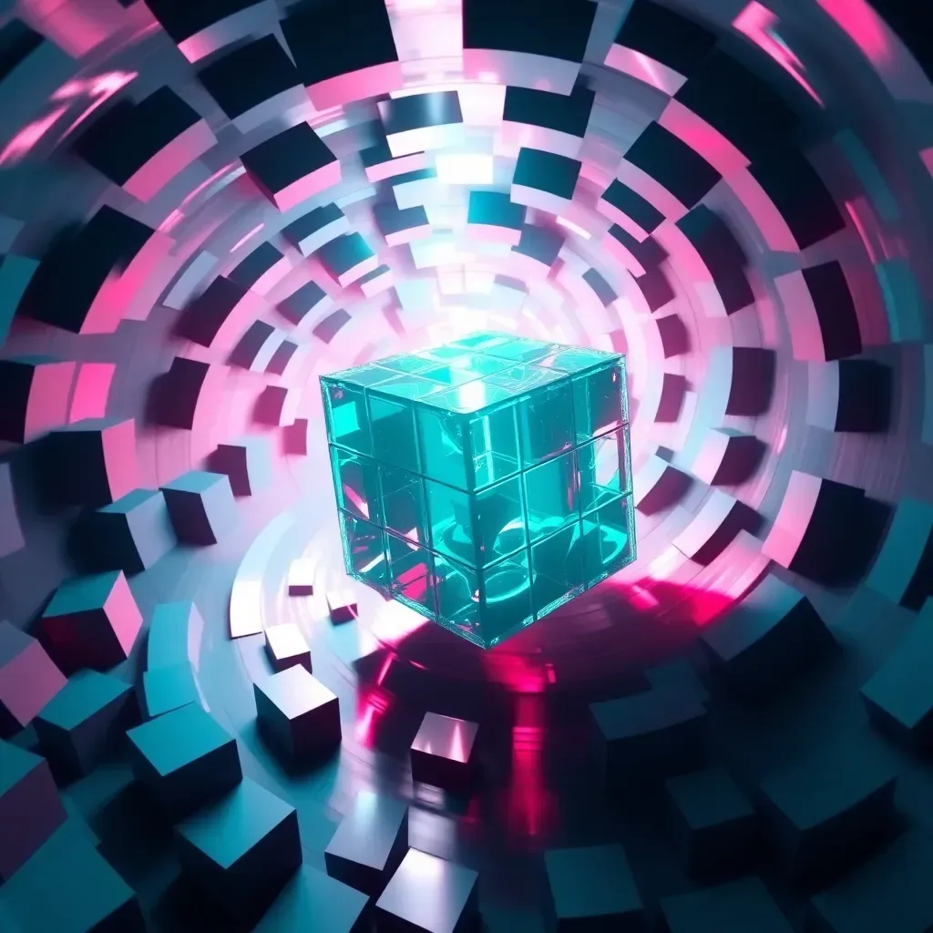 Spinning Cube Adventure