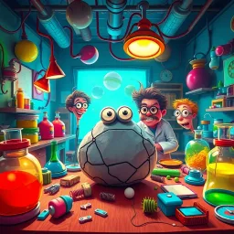 Whose Lab Is It Anyway? - Text-based game