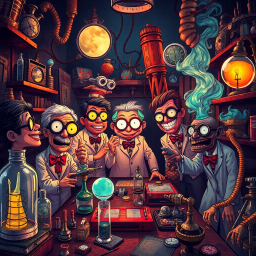 Whose Lab is it Anyway? - Text-based game