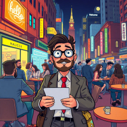 Whose Hello Is It Anyway? - Text-based game