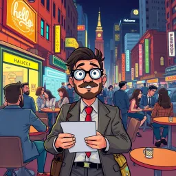 Whose Hello Is It Anyway? - Text-based game