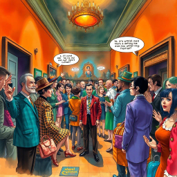 Whose Hello Is It Anyway? - Text-based game