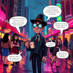 Whose Hello is it Anyway? - Text-based game