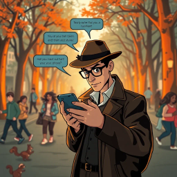 Whose Phone Is This, Anyway? - Text-based game