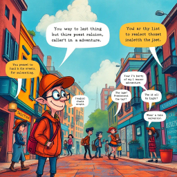 Whose Hello Is It Anyway? - Text-based game