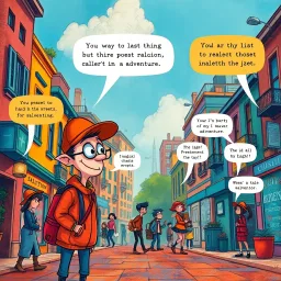 Whose Hello Is It Anyway? - Text-based game