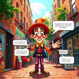 Whose Hello Is It Anyway? - Text-based game